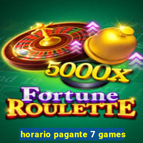 horario pagante 7 games